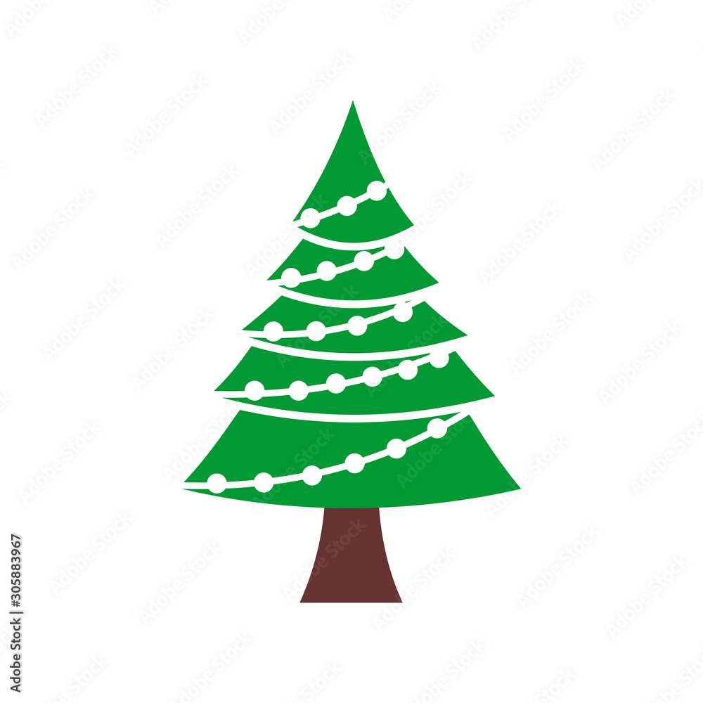 Christmas tree icon vector design symbol Christmas tree icon vector design symbol