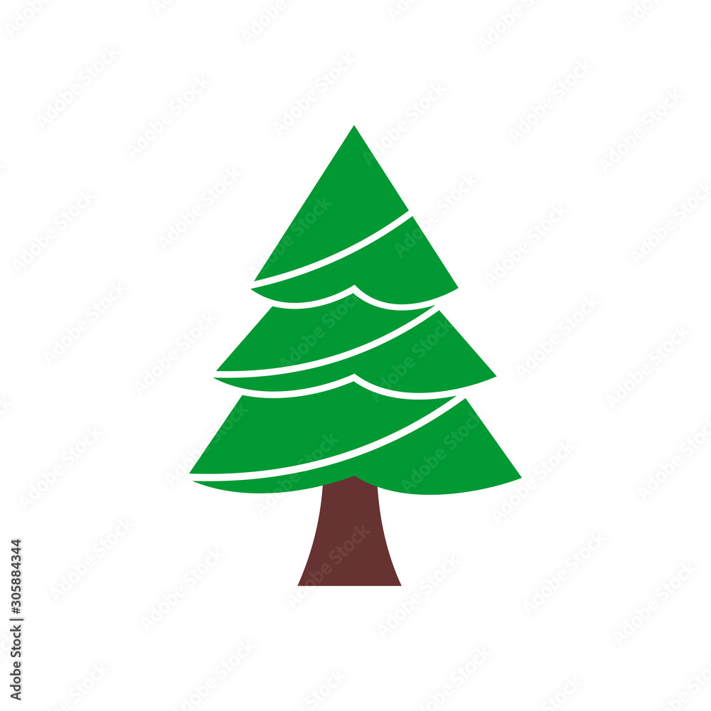 Christmas tree icon vector design symbol Christmas tree icon vector design symbol