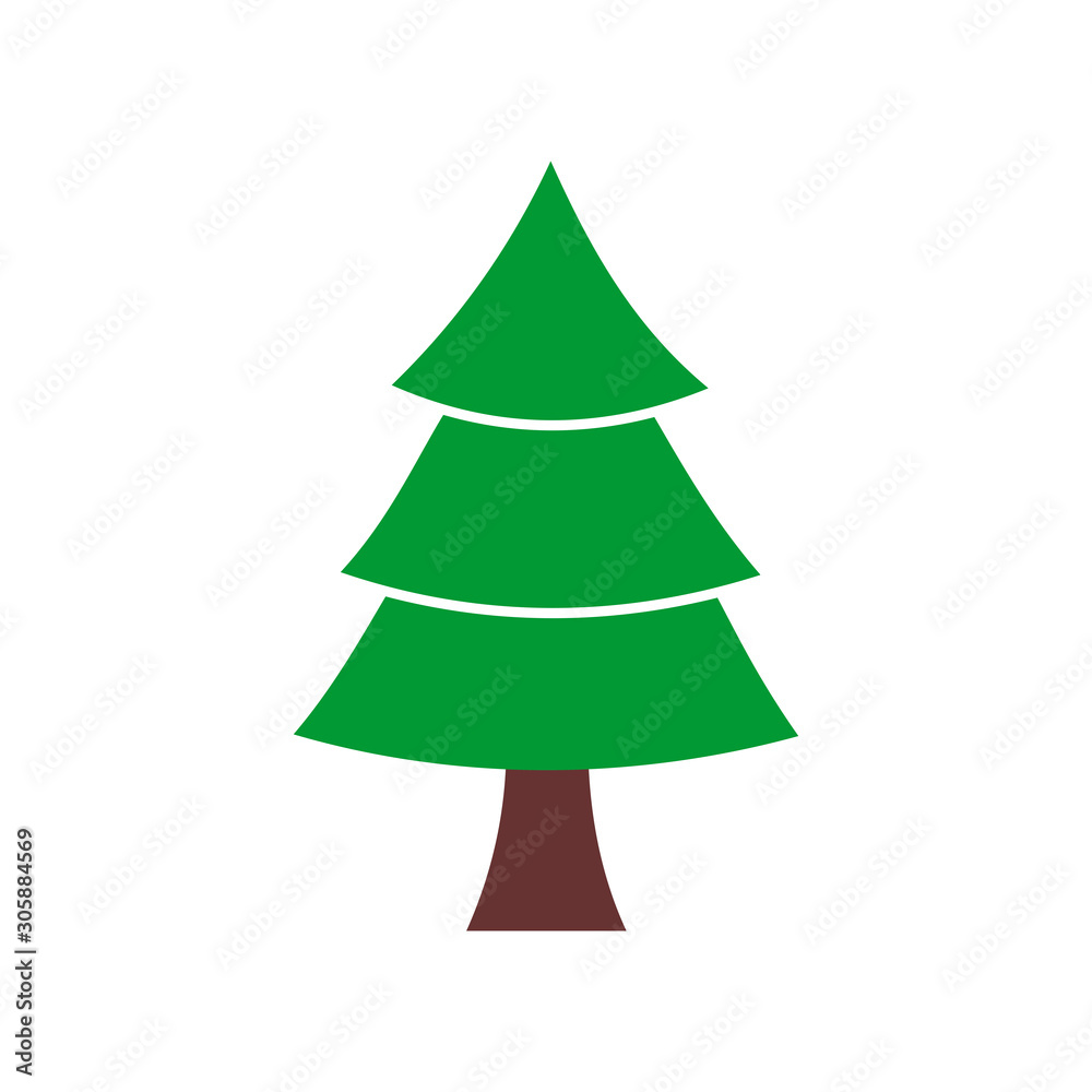 Christmas tree icon vector design symbol Christmas tree icon vector design symbol