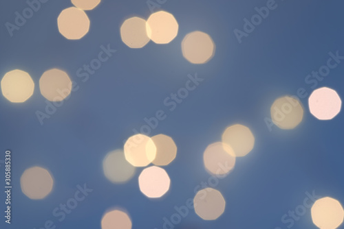 Blue glitter boke background texture photo