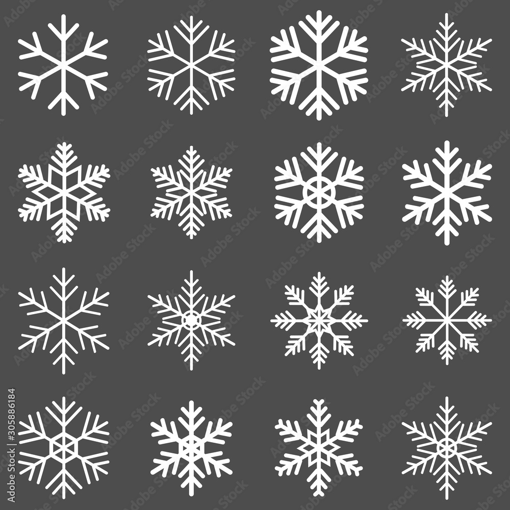 snowflake icon vector design symbol snowflake icon vector design symbol
