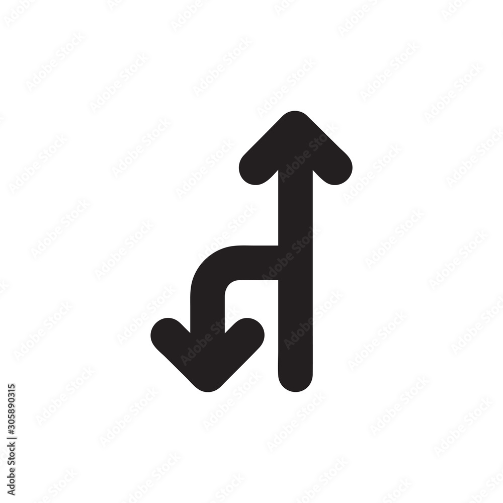 Tow arrow icon vector isolated on background. Trendy web symbol. Pixel perfect. illustration EPS 10. - Vector. Tow arrow icon vector isolated on background. Trendy web symbol. Pixel perfect. illustration EPS 10. - Vector.