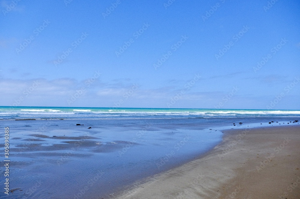 Beautiful sea and blue sky