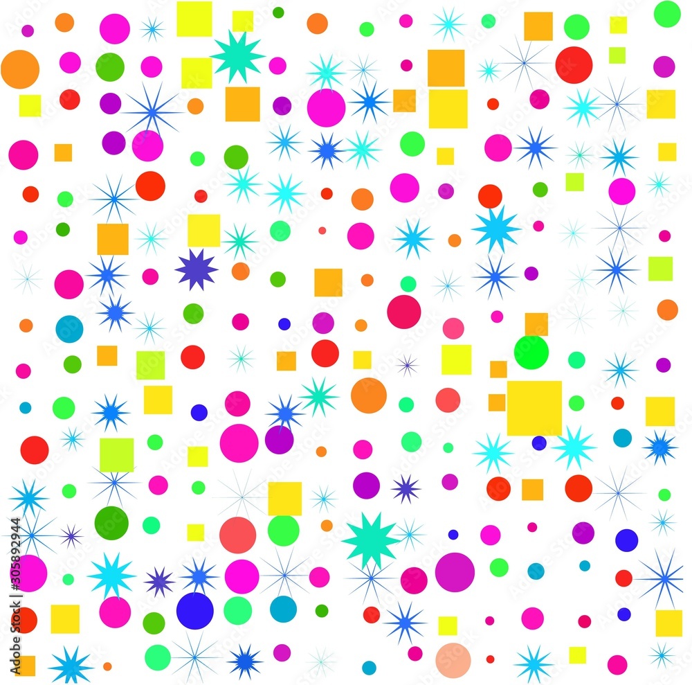 Obraz premium background with colorful confetti