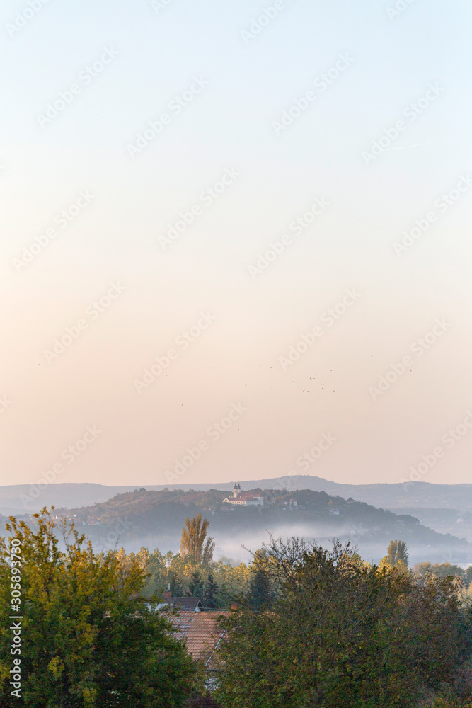 Obraz premium Tihany Penisula at Lake Balaton in Hungary