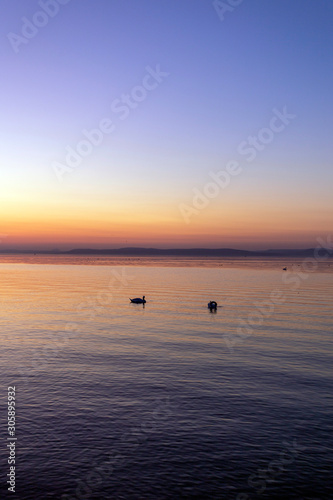 Sunset at Lake Balaton