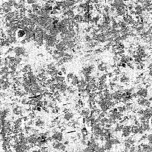 Grunge background black and white. Urban gloomy texture of the walls. Abstract monochrome pattern of dirt. Pattern of dust, chips, cracks