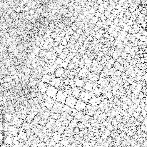 Grunge background black and white. Urban gloomy texture of the walls. Abstract monochrome pattern of dirt. Pattern of dust, chips, cracks