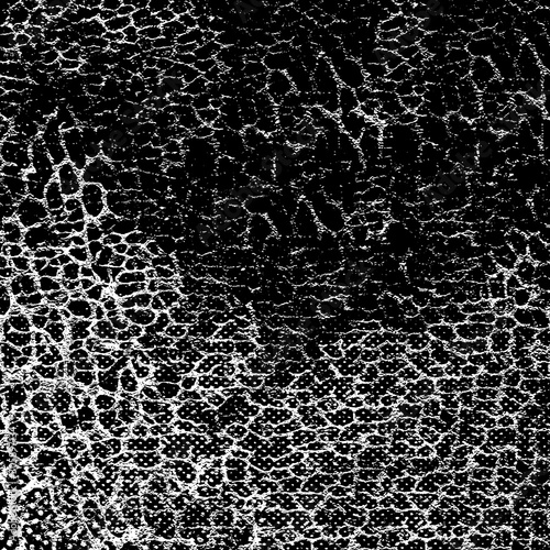 Grunge background black and white. Urban gloomy texture of the walls. Abstract monochrome pattern of dirt. Pattern of dust, chips, cracks