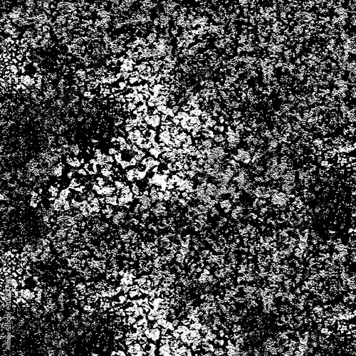 Grunge background black and white. Urban gloomy texture of the walls. Abstract monochrome pattern of dirt. Pattern of dust, chips, cracks