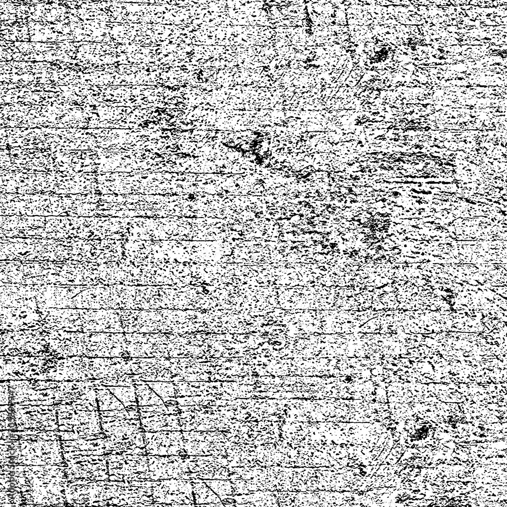 Obraz premium Grunge background black and white. Urban gloomy texture of the walls. Abstract monochrome pattern of dirt. Pattern of dust, chips, cracks