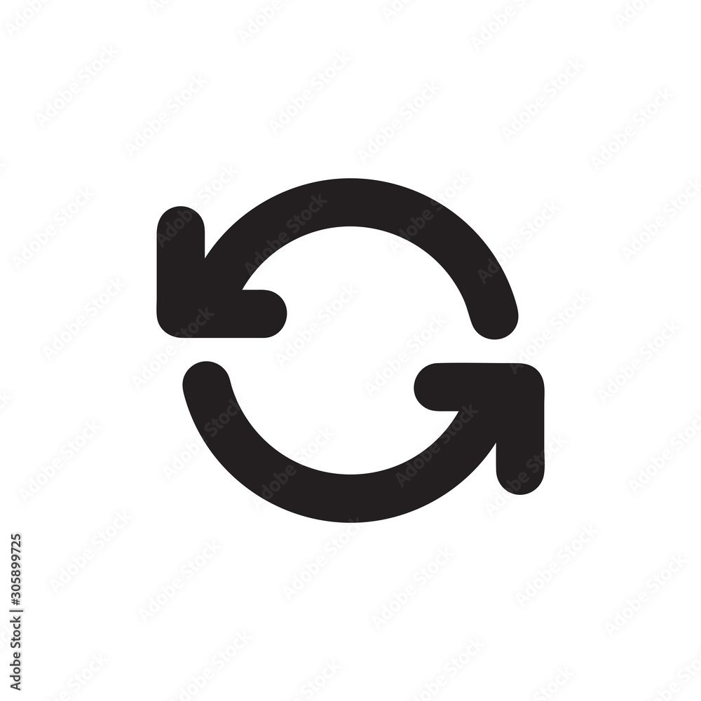 Refresh arrow icon vector isolated on background. Trendy arrow symbol. Pixel perfect. illustration EPS 10. - Vector. Refresh arrow icon vector isolated on background. Trendy arrow symbol. Pixel perfect. illustration EPS 10. - Vector.
