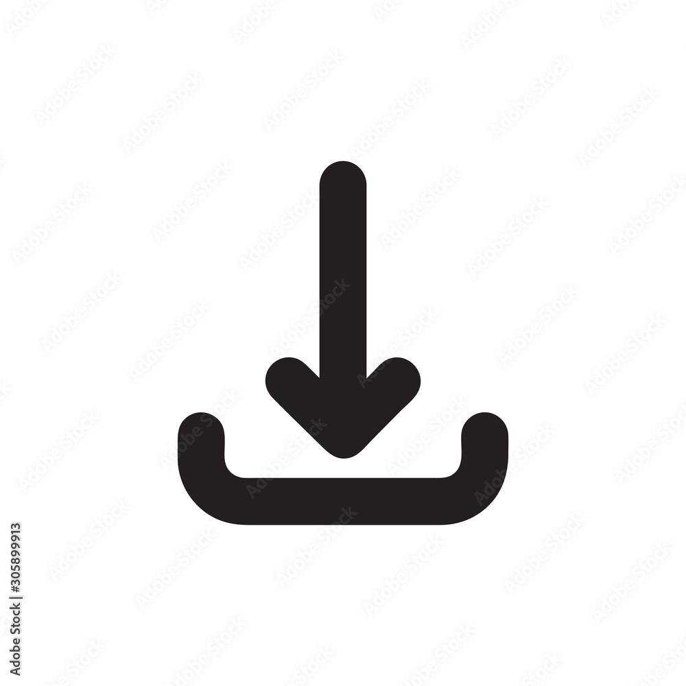 Download icon vector isolated on background. Trendy arrow symbol. Pixel perfect. illustration EPS 10. - Vector. Download icon vector isolated on background. Trendy arrow symbol. Pixel perfect. illustration EPS 10. - Vector.