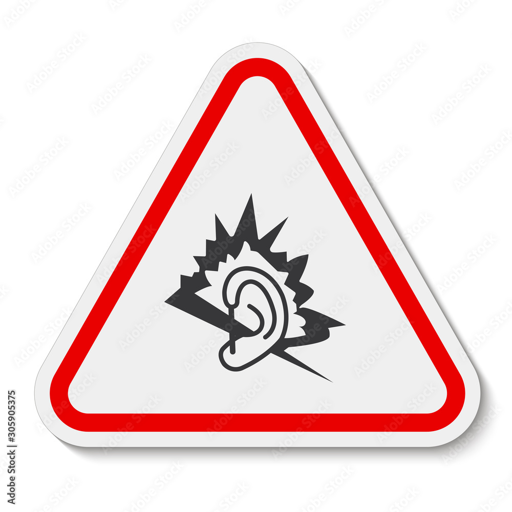 Noise Symbol Sign Isolate On White Background,Vector Illustration Noise Symbol Sign Isolate On White Background,Vector Illustration