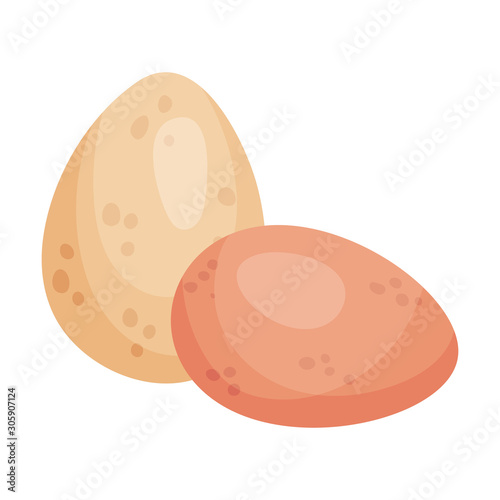 Eggs Ingredient For Lasagna Preparation Vector Illustration
