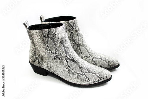 python print shoes, gray on a white background