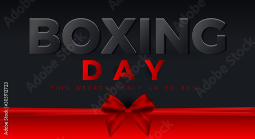 Boxing Day Sale. Christmas Shopping, Offer, Sale