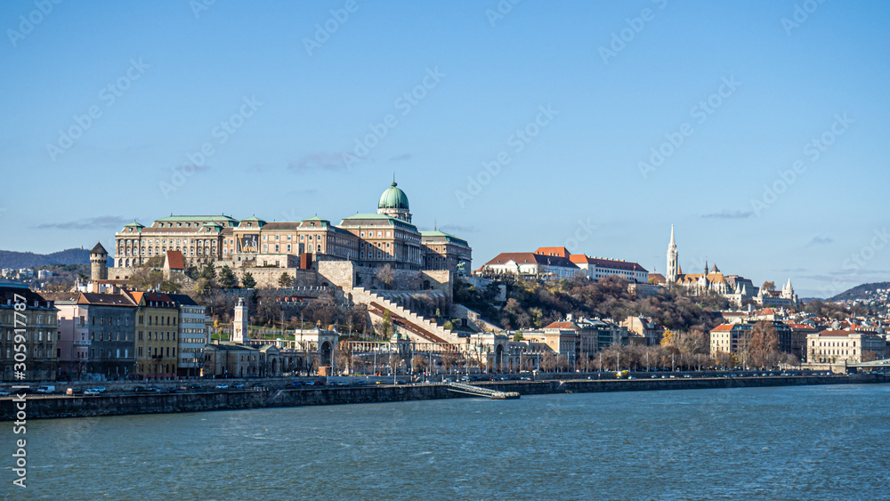 View to Buda castle