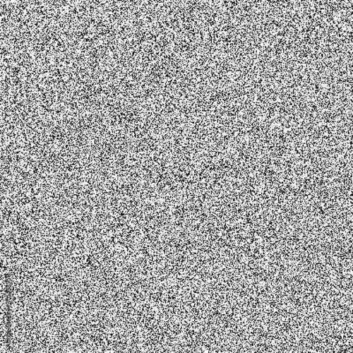 Static noise bad signal tv screen seamless repeat vector pattern swatch. Digital glitch error old television look. Generative art, made with code.