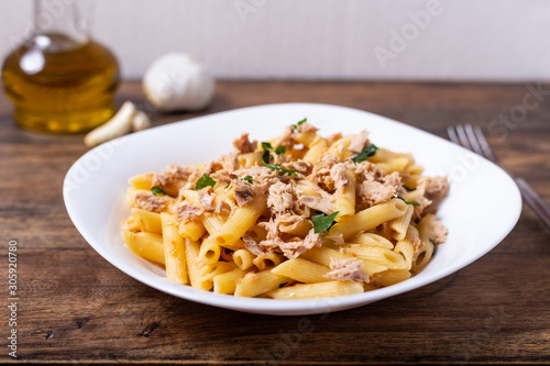 Pasta with tuna