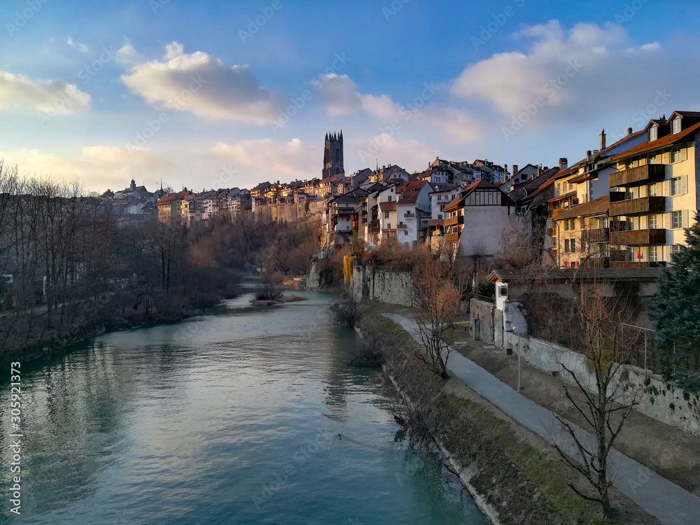 Stadrtblick auf Fribourg