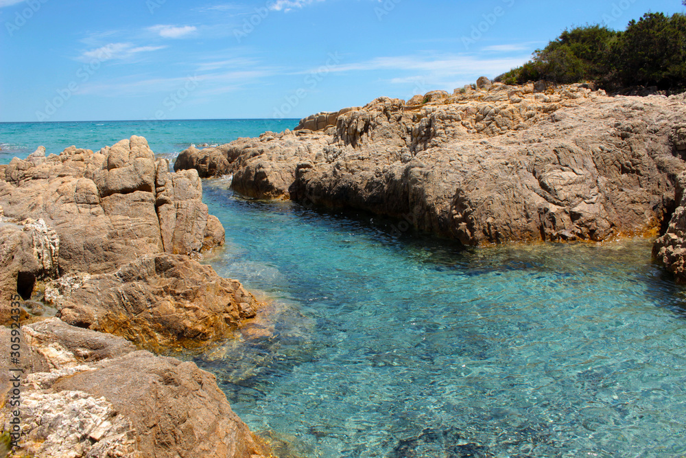Traumhaftes Meer in Sardinien