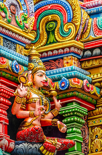 A Hindu Shrine in Bangkok, Thailand © Gabriel