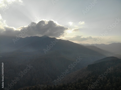 Japanese Mountain Landscape