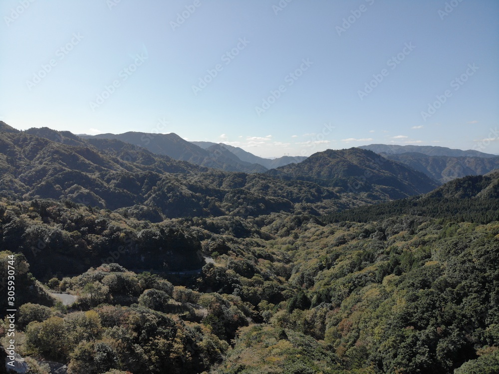 Japanese Mountain Landscape