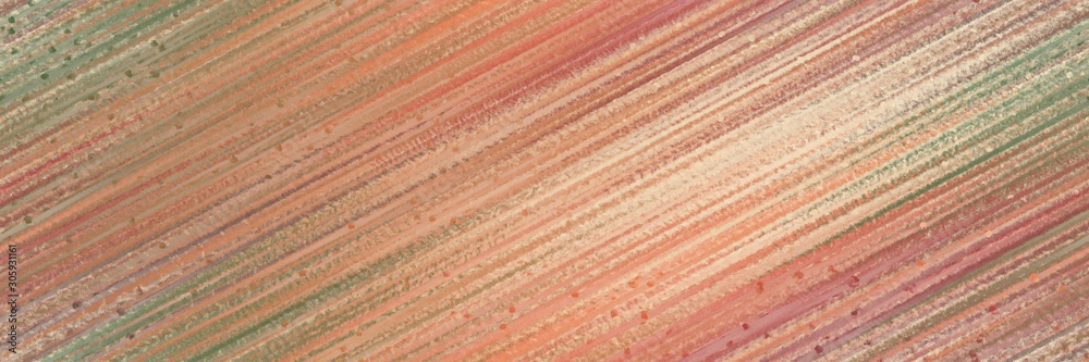Fototapeta premium seamless repeating backdrop graphic with diagonal color lines background rosy brown, wheat and bisque colors