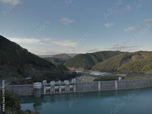 Dam in the mountains