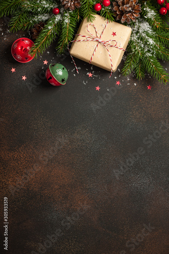 Christmas decoration background
