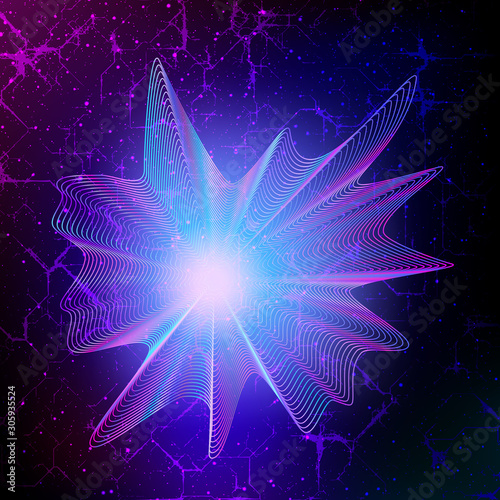 Creative Background with Mu...