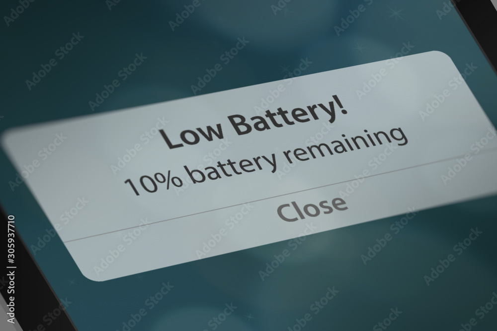 Push Notification with Low Battery on Smart Phone Push Notification with Low Battery on Smart Phone
