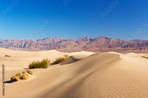 Mesquite Flat Sand Dunes in Death Valley National Park