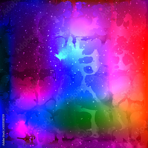 Background with Colorfuls G...