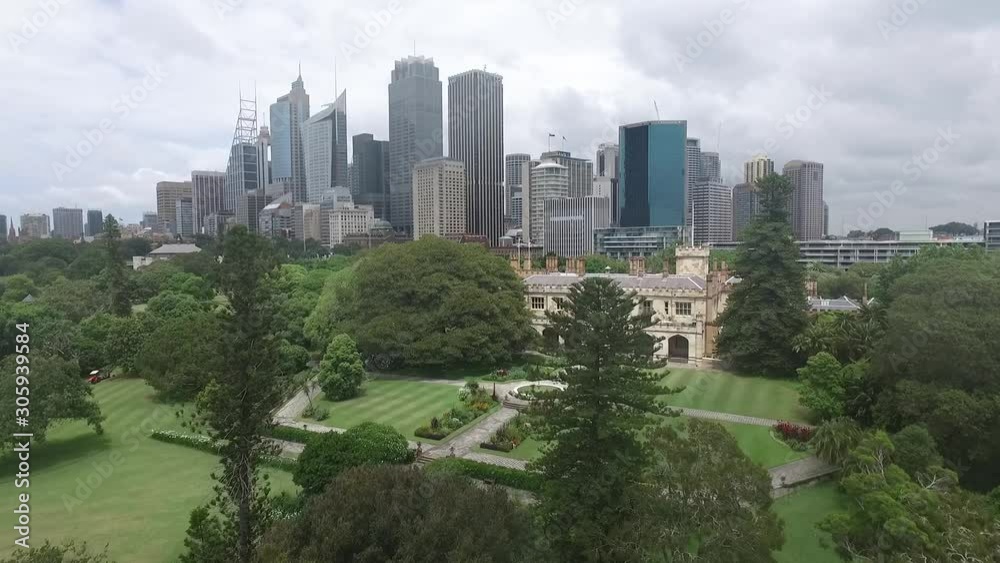 Drone flight near Sydney Opera Drone flight near Sydney Opera