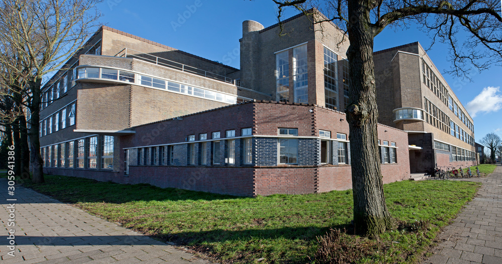  Renovation of a schoolbuilding Netherlands. Architecture.