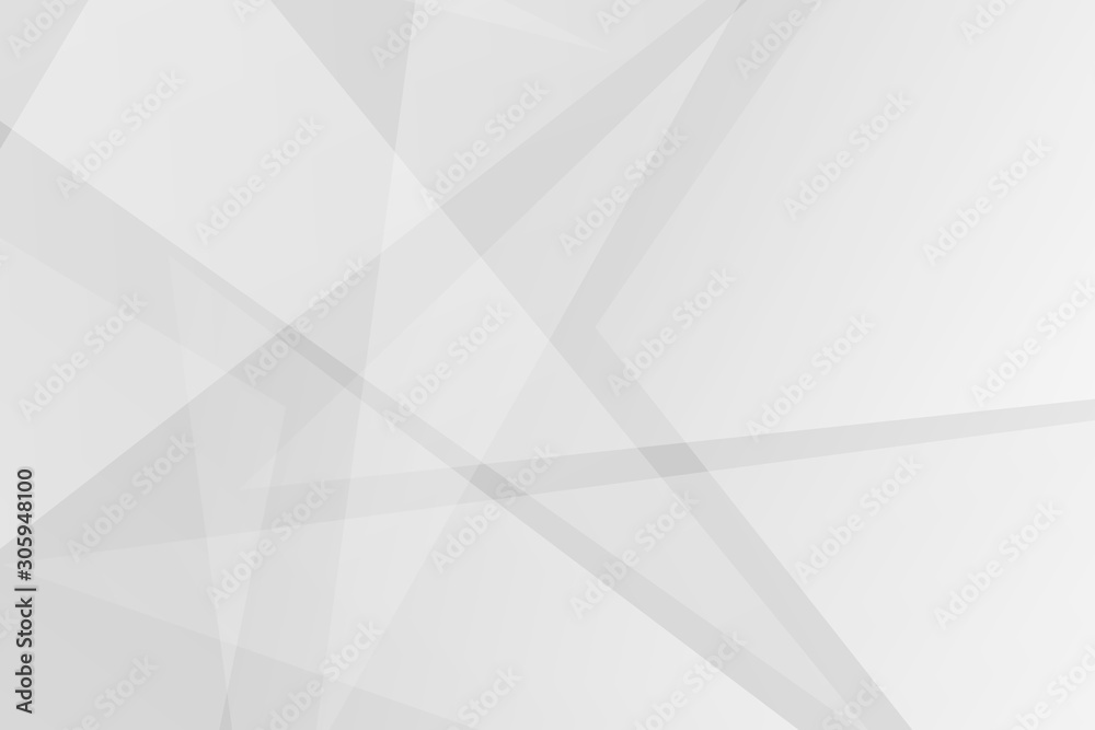 Obraz premium Abstract white and grey on light silver background modern design. Vector illustration EPS 10.