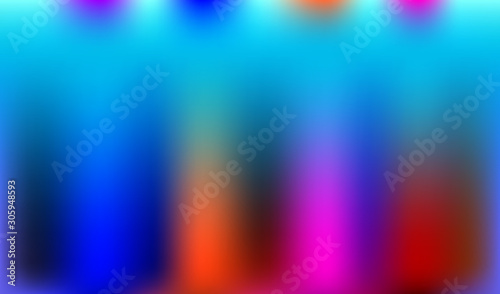 Abstract Futuristic Blurred...