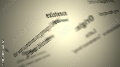 Definition: Existence