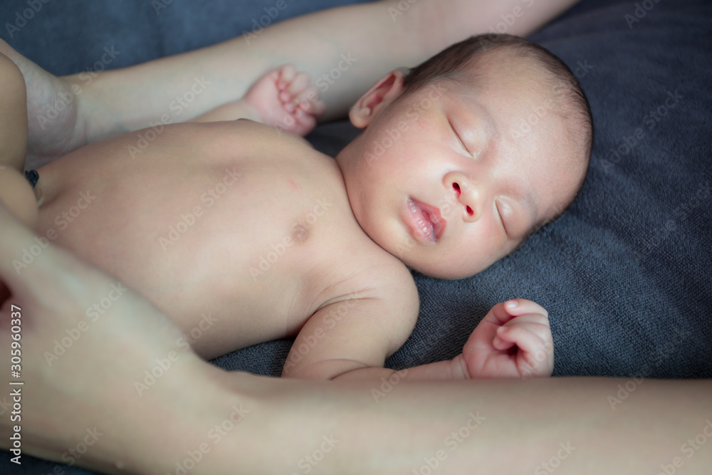 Portrait of cute Asian baby, concept create newborn. Portrait of cute Asian baby, concept create newborn.