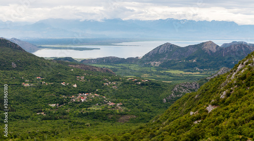 mountain view, panorama Montenegro, Europe