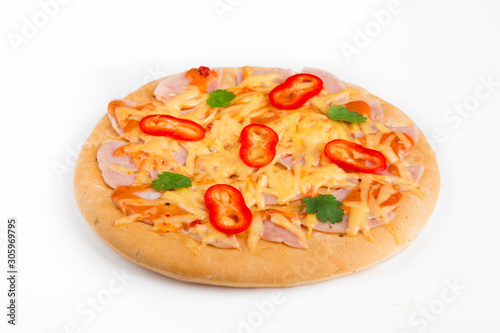 isolated photo on white background of a fast food product