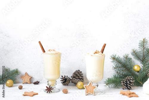 Eggnog for Christmas photo