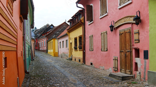 The City of Sighisoara in Romania  Europe