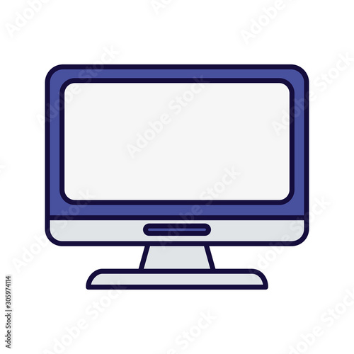 computer monitor device technology smart icon