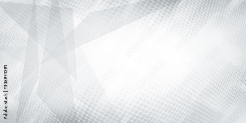 Gray halftone pattern with white line motion backdrop wallpaper. Clean Grey geometric background. Gray halftone pattern with white line motion backdrop wallpaper. Clean Grey geometric background.