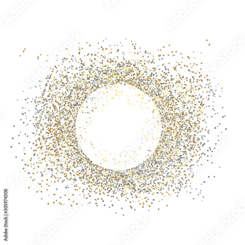 Vector confetti splash dots isolated burst colors