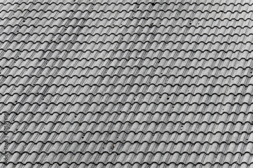 gray ceramic roof tile